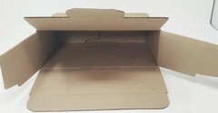 50 Pieces 9″ x 6″ x 3″ Corrugated Security Shipping Box NO TAPE REQUIRED Boxes