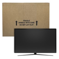 TV Moving Box 56-70 Inch TVs Double Wall Corrugated Sleeves Protective Packaging