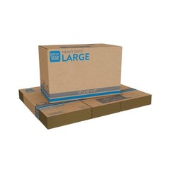 (10 pack) Pen+Gear Large Heavy Duty Kraft Moving Boxes, 27L x 15W x 17H