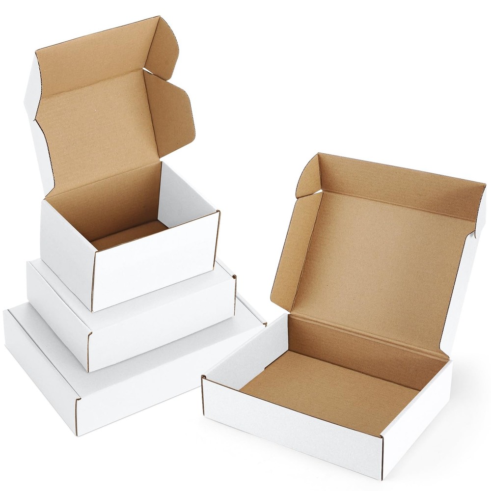 Assorted-Sizes-Shipping-Boxes-45-Pack: 6x4x3 & 7x5x2 & 9x6x2 Small-Shipping-B…