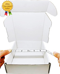 Small White Box 6 X 6 X 2 Inch 50 Pack Recyclable Gift Mailers Storage
