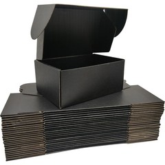 Small Black Shipping Boxes for Small Business Pack of 25-9x6x4 inches Cardboa…