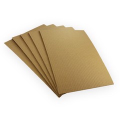 40 6×9 “EcoSwift” Brand Corrugated Cardboard Pads Filler Insert Sheets 6″ x 9″