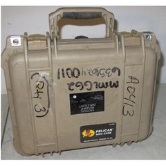 Pelican Protector 1400 Case 14x12x6 OD 12x9x5 ID Watertight Crushproof Hard Box