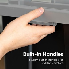 IRIS USA 4-Pack 27 Gallon Storage Bins with Lids |Made in USA| Heavy Duty Pla…