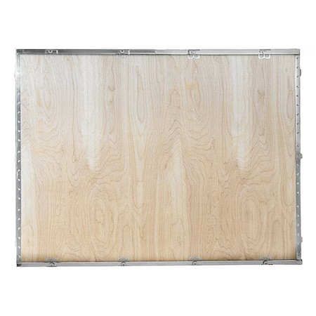 Zoro Select Bns7 23 3/16 In X 23 3/16 In X 23 3/16 In Shipping Crate, Brown,,