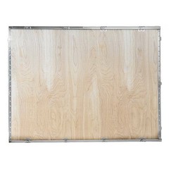 Zoro Select Bns7 23 3/16 In X 23 3/16 In X 23 3/16 In Shipping Crate, Brown,,