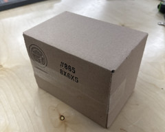25 8x6x5 Cardboard Paper Boxes Mailing Packing Shipping Box Corrugated Carton