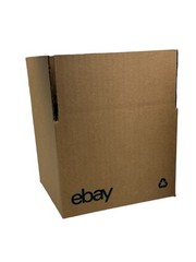 6″ x 4 3/4″ x 4 3/4″ eBay Branded 75 Boxes Brown