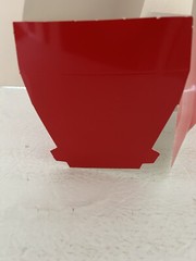 1 LB RED ONE LAYER BALLOTIN BOX CASE 9-1/4 in x 5-1/2 in x 1-1/8 in