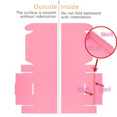 Pink Boxes for Small Business Pack of 25-13x10x2 inches Cardboard Corrugated …
