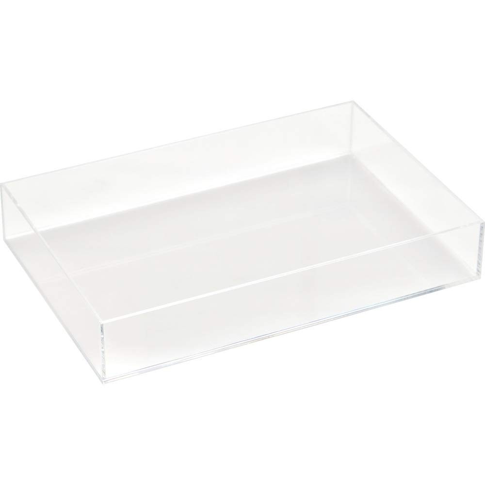 TRUSCO 5-Sided Acrylic Display Box, Rectangular, 200mm H x 300mm W x 50mm D