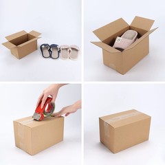 40 Packs 10x6x6 Shipping Boxes Corrugated Cardboard Boxes Shipping Box Bulk f…