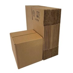 UOFFICE 10 Corrugated Shipping Boxes 18″ x 18″ x 18″ Cube