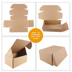 Anti-Impact Shipping Boxes, 12x9x4 Inches – Perfect for Safe Shipping
