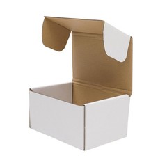 50 Pieces – 6″x4″x3″ CORRUGATED MAILERS Shipping Packing Paper Boxes Mailers NEW