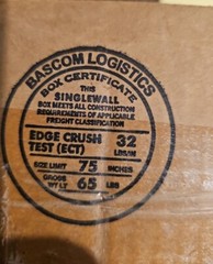 Ebay Brand Shipping Boxes 25 Count 6″ x 4 3/4″ x 4 3/4″ Black Logo