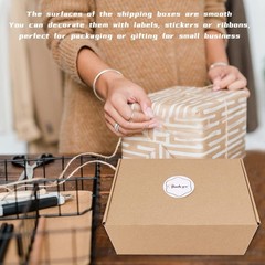 Anti-Impact Shipping Boxes, 12x9x4 Inches – Perfect for Safe Shipping