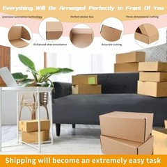Anti-Impact Shipping Boxes, 12x9x4 Inches – Perfect for Safe Shipping