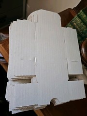 Small Shipping Boxes (50) Lot White 3″x2″x2″ S-435 U-line Corrugated Mailers