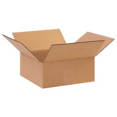 GRAINGER APPROVED 11R311 Shipping Box,10x10x4 in 11R311 PK 25