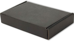 6x4x1 inches Small Shipping Boxes Set of 50 – Black Mailer Corrugated Cardboa…