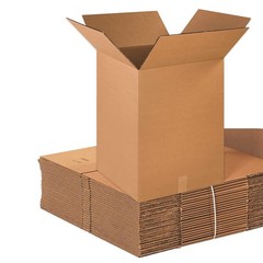 Moving Boxes Large 18″L x 18″W x 24″H, 10-Pack | Corrugated Cardboard Box for…