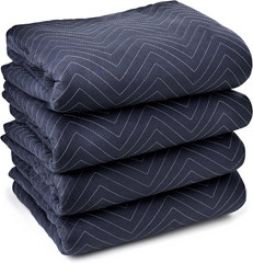 4 Moving & Packing Blankets – Pro Economy – 80″ X 72″ (35 Lb/Dz Weight) – Profes