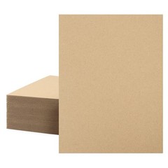 50 Pack 9×12 Inch Corrugated Cardboard Sheets Flat Inserts for Packing DIY