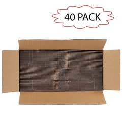 Calenzana 8x6x6 Shipping Boxes Set of 40, White Corrugated Cardboard Box for …