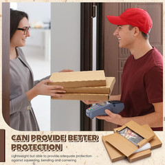 30 Pack Corrugated Comic Book Mailers 7.8 X 11 X 1.2 Inch with 30 Bubble Bags, C