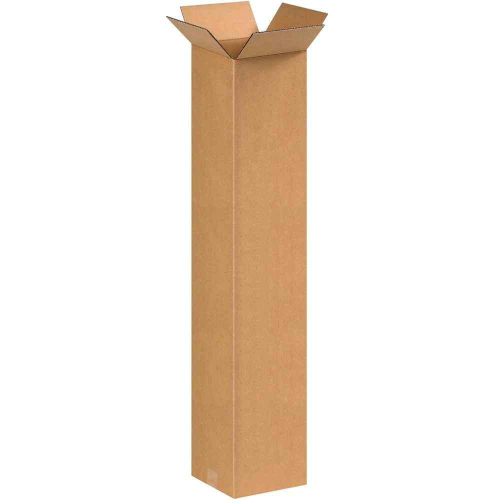 TAPE LOGIC 8x8x40 Tall Corrugated Boxes, Tall, 8L x 8W x 8″ x x 40″, Kraft