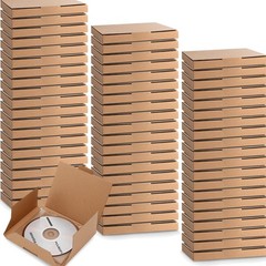 50 Pcs 5 5/8″L X 5″W X 7/16″H Cd Mailer Box Cd Shipping Boxes Corrugated Mailing