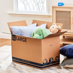 (10 Pack) Large Moving Boxes, 27L X 15W X 17H, Kraft
