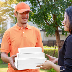 10X8X2 Shipping Boxes, 40 Pack White Mailer Boxes for Small Business, Medium Cor