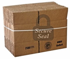 50 8x6x4 200 lb 32 ect Cardboard Shipping Mailing Moving Packing Corrugated Box