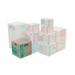 Classic Cardboard Moving Box with Handle Holes Fast shipping and Any Size