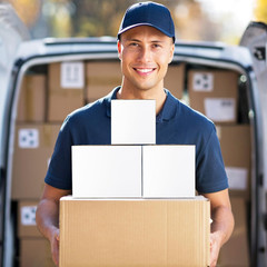 30 Pack Small Shipping Boxes Assorted Sizes, White Corrugated Box Mailers, Cardb