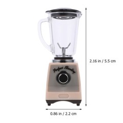 Dollhouse Kitchen Accessories Toy Miniature Juicer Toys for Babies