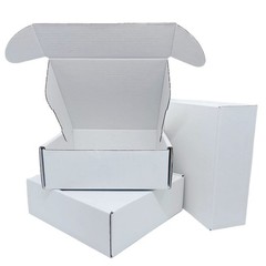 Recyclable Corrugated Small Box Mailers Storage Packaging Shipping 6x6x2″ 50 Pc