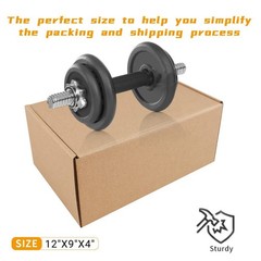 Anti-Impact Shipping Boxes, 12x9x4 Inches – Perfect for Safe Shipping