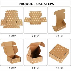 Green Recyclable Cardboard Small Gift Mailer Boxes for Shipping Packaging Cra…