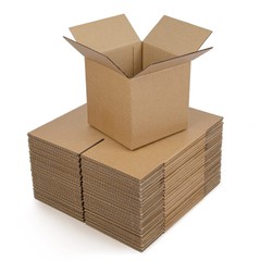 Shipping Boxes 6x6x6 Inches Small Corrugated Cardboard Boxes, 25 Pack