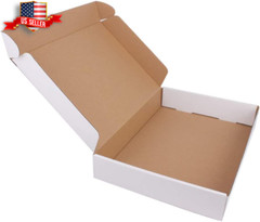 Premium 30-Pack Corrugated Box Mailers 11×8.75×2 Inch White Cardboard Shipping