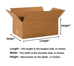 7x7x4-1/2 SHIPPING BOXES STRONG 32 ECT 25 Pack