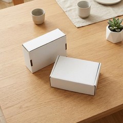 6x4x2 Shipping Boxes Set of 30, White Corrugated Cardboard Mailer Box for Pac…
