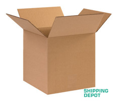 50 ~ 10x10x10″ Corrugated Kraft Cardboard Cartons Shipping Packing Box Boxes