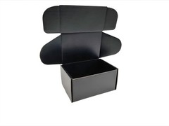 White Corrugated Shipping Boxes 6x6x2 Inch 5 Pack Cardboard Storage Packaging
