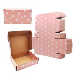 Green Recyclable Cardboard Small Gift Mailer Boxes for Shipping Packaging Cra…
