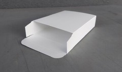 Universal Individual White Cardboard Boxes Packaging Gift Approx 7x5x1 Brand New